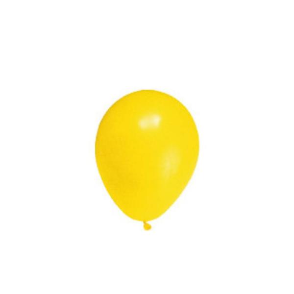 Luftballon gelb &Oslash;25cm `M` [100 St.]