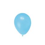 Luftballon himmelblau &Oslash;25cm `M` [100 St.]