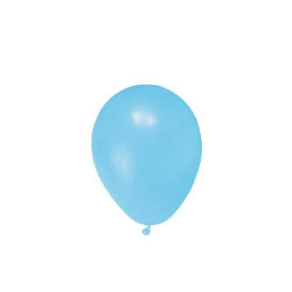 Luftballon himmelblau &Oslash;25cm `M` [100 St.]