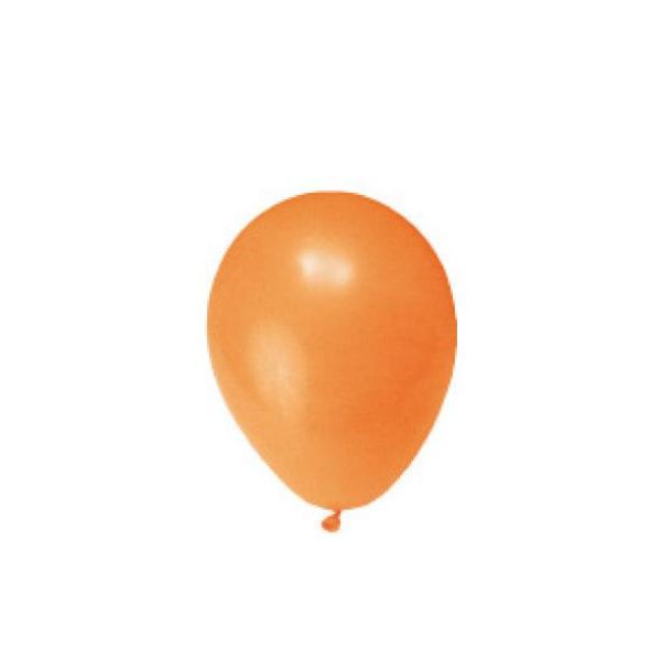 Luftballon orange &Oslash;25cm `M` [100 St.]