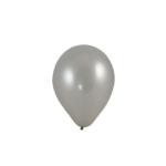 Luftballon silber &Oslash;25cm `M` [100 St.]