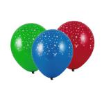 Luftballon Sterne bunt gemischt &Oslash;30cm `L` [100 St.]