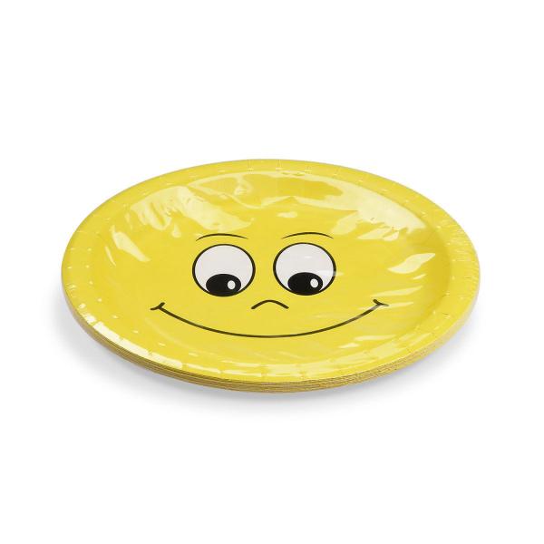 Pappteller (FSC Mix) Smile &Oslash;23cm [10 St.]